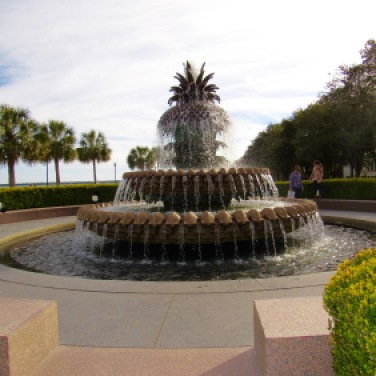 Pineapple Fountain @ Waterfront Park